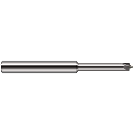 Harvey Tool Corner Rounding End Mill - Long Reach - Flared, 0.0310" 57431